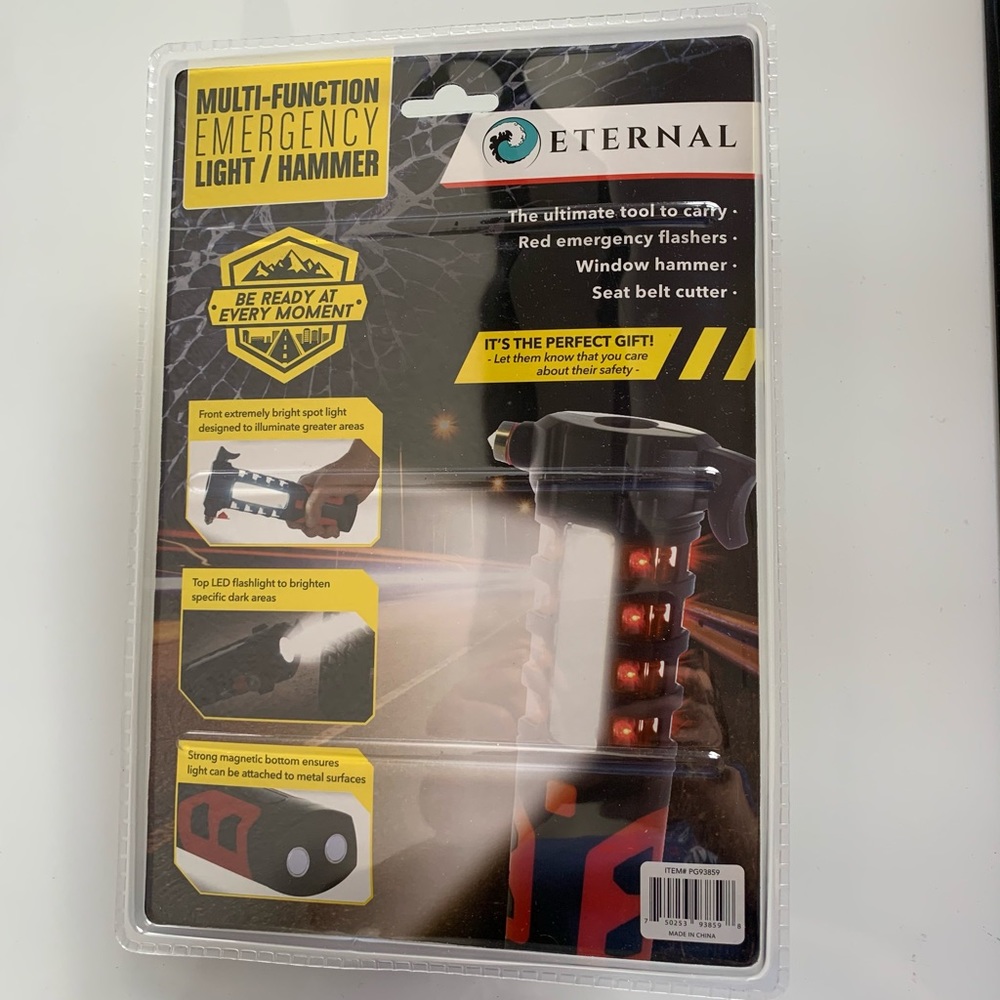 Multi-Function Emergency Light / Hammer - Picture 2 of 2